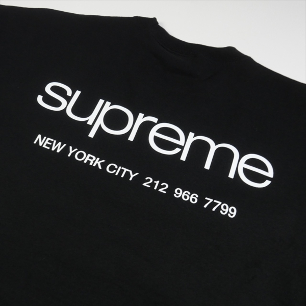 Size【S】 SUPREME シュプリーム 23AW NYC Crewneck Black クルー 