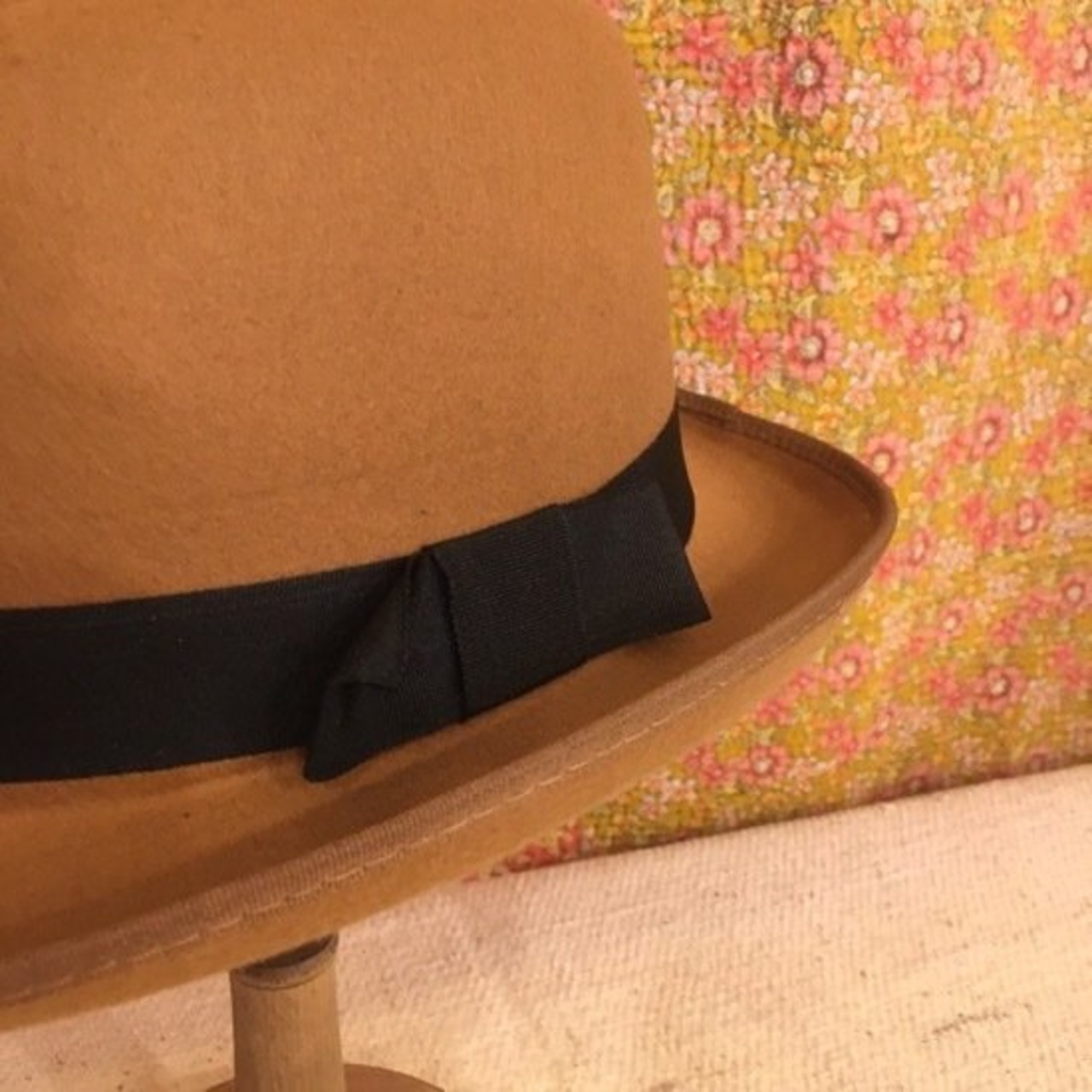 TOPANGA Accessory　クラシックフェドーラハット　ベージュ