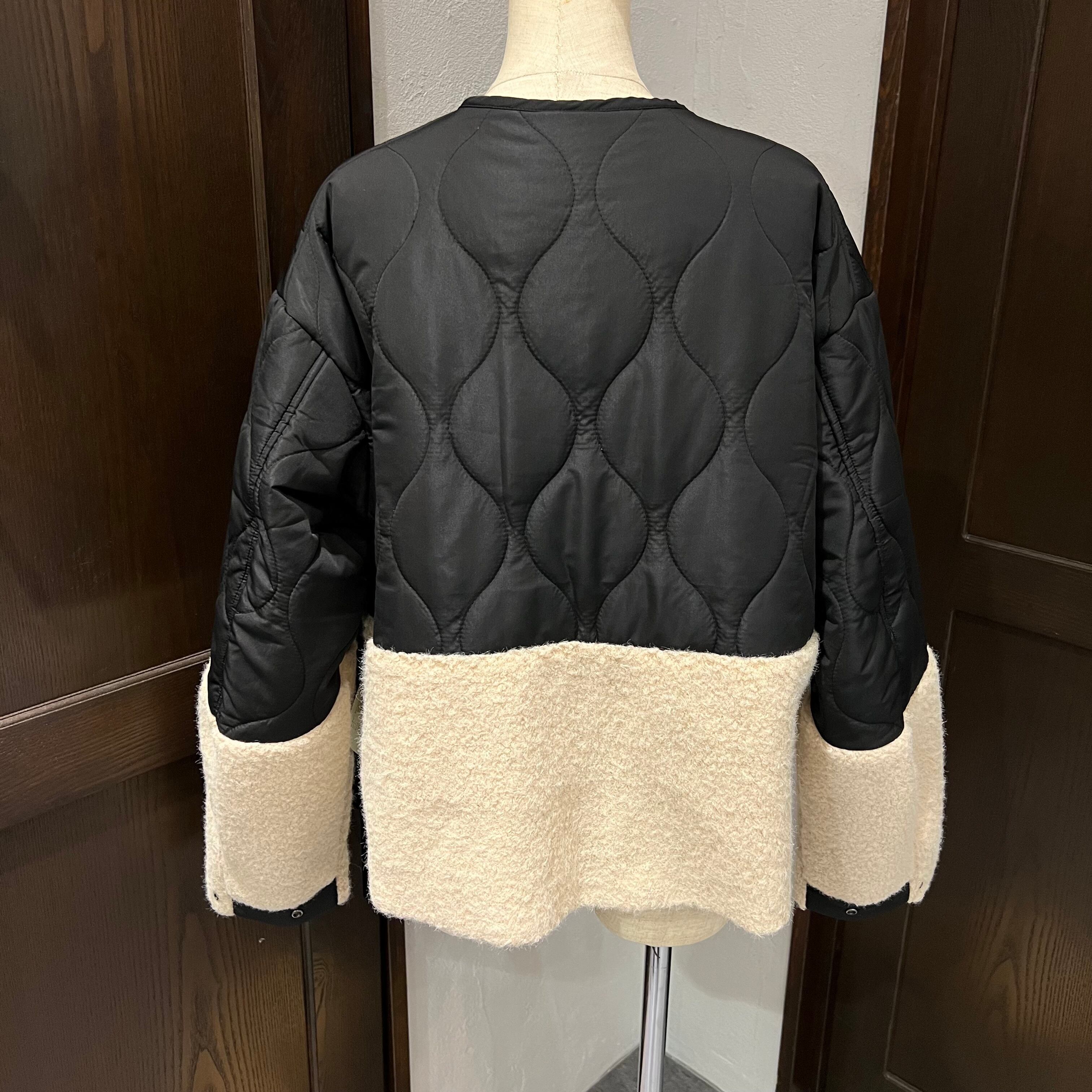 BLANC basque/キルティング×ボアジャケット | 20ｰtwentyｰ