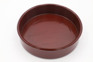 朱塗りドラ鉢
