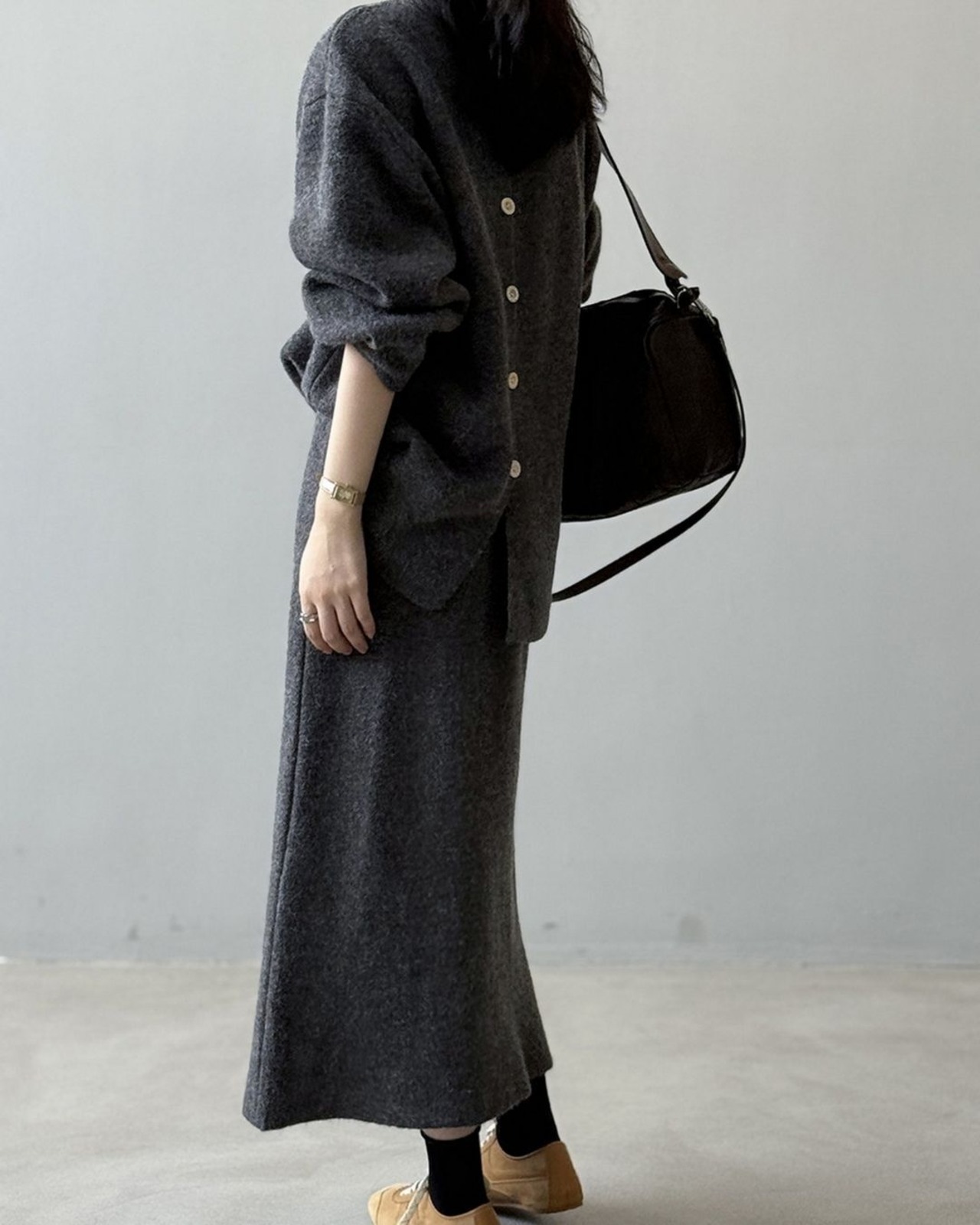 リラックスニットセットアップ2color A0673 - 12