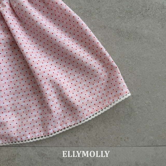 [予約][送料無料]≪ELLY MOLLY≫Dot Halter Neck Dress 40