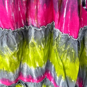 ティアードタイダイスカート