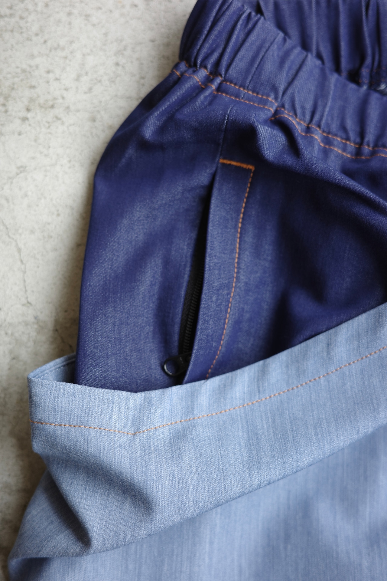 DENIM BIG POCKET PANTS / RGP-08-2