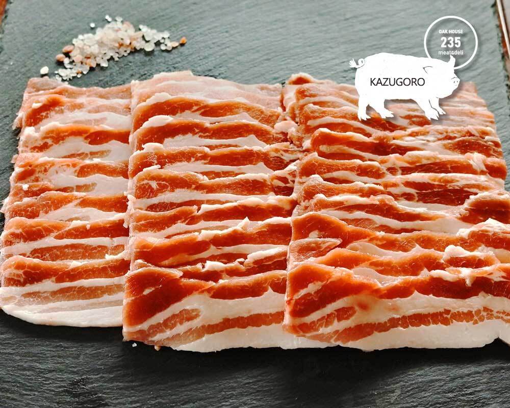 【島豚 KAZUGORO】焼肉用バラスライス 500g
