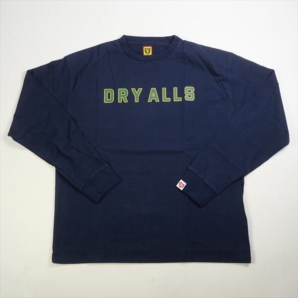 ヒューマンメイドGRAPHIC L/S T-SHIRT #6ネイビー2XL