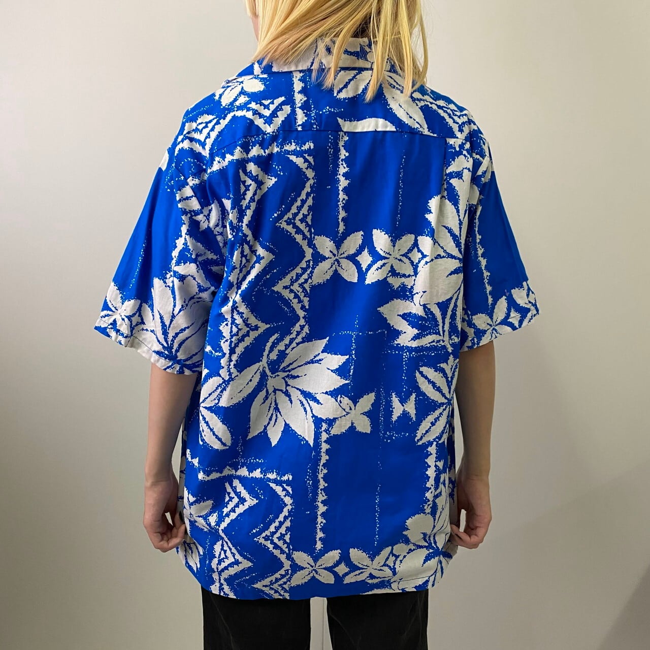 ビンテージアロハシャツ 60s〜70s 70年代 Penneys Hawaii 花柄 総柄 開襟 ハワイアンアロハシャツ メンズ