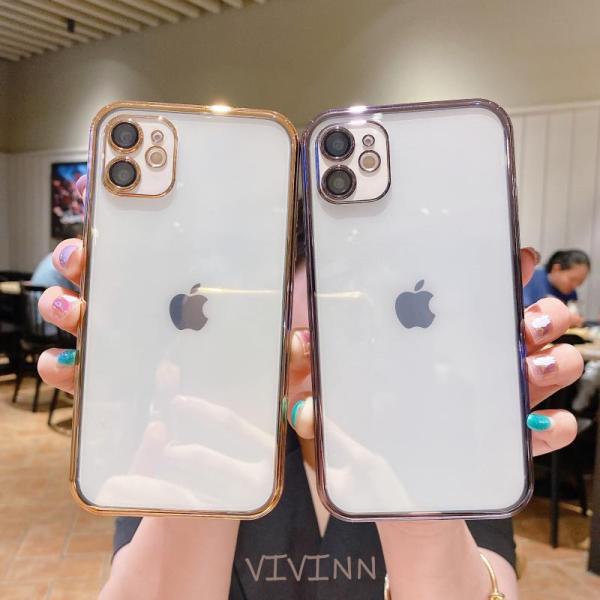 iPhone 15 Pro ケース クリア カメラレンズ保護 一体型 ソフトケース