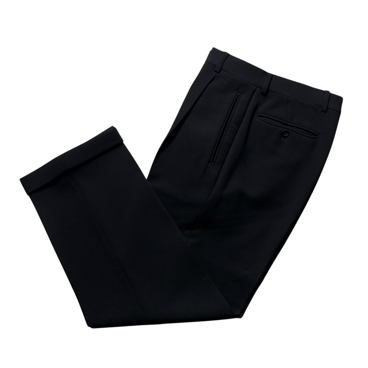 vintage DONNA KARAN made in Italy black single suits set-up