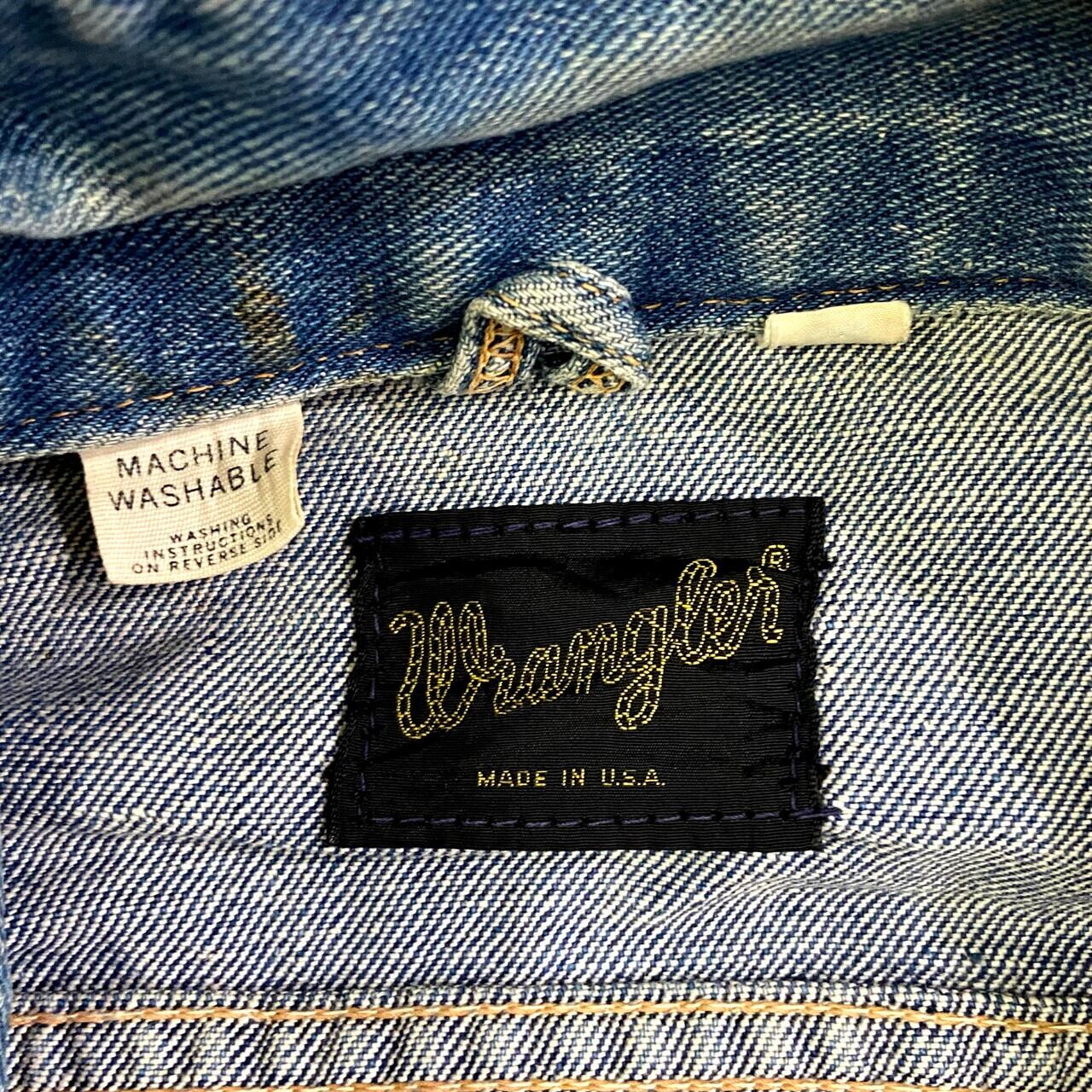 USA製 70年代 Wrangler ラングラー デニムジャケット 24MJZ