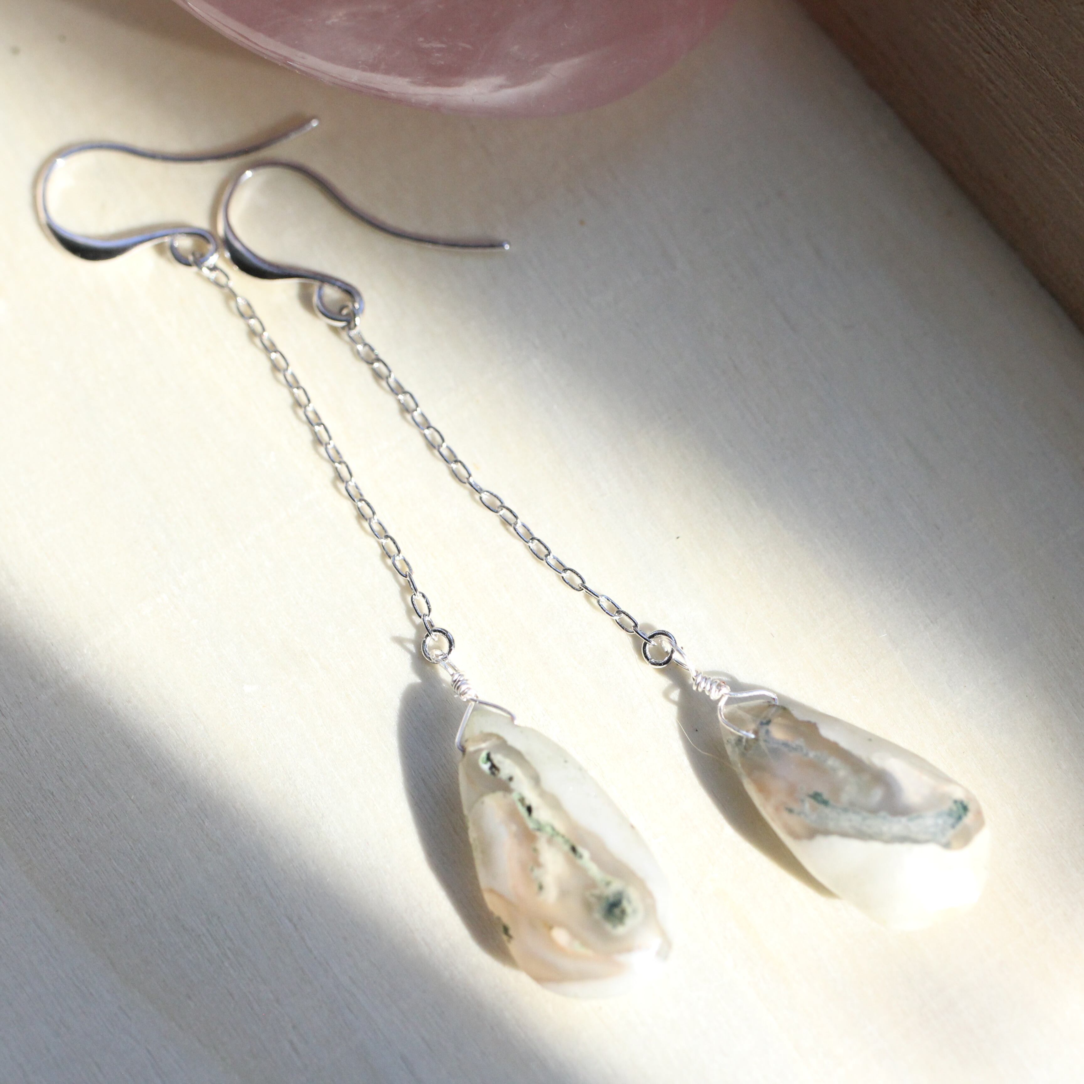 ピアス【オーシャンジャスパー】