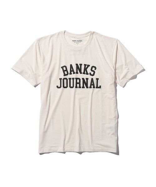 BANKS JOURNAL (バンクスジャーナル) DEFENSE HYBRID Tシャツ OFF WHITE(オフホワイト) ASMU1019