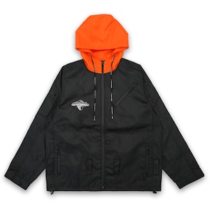 T.C.R WATERPROOF VENTURE JACKET - BLACK / ORANGE