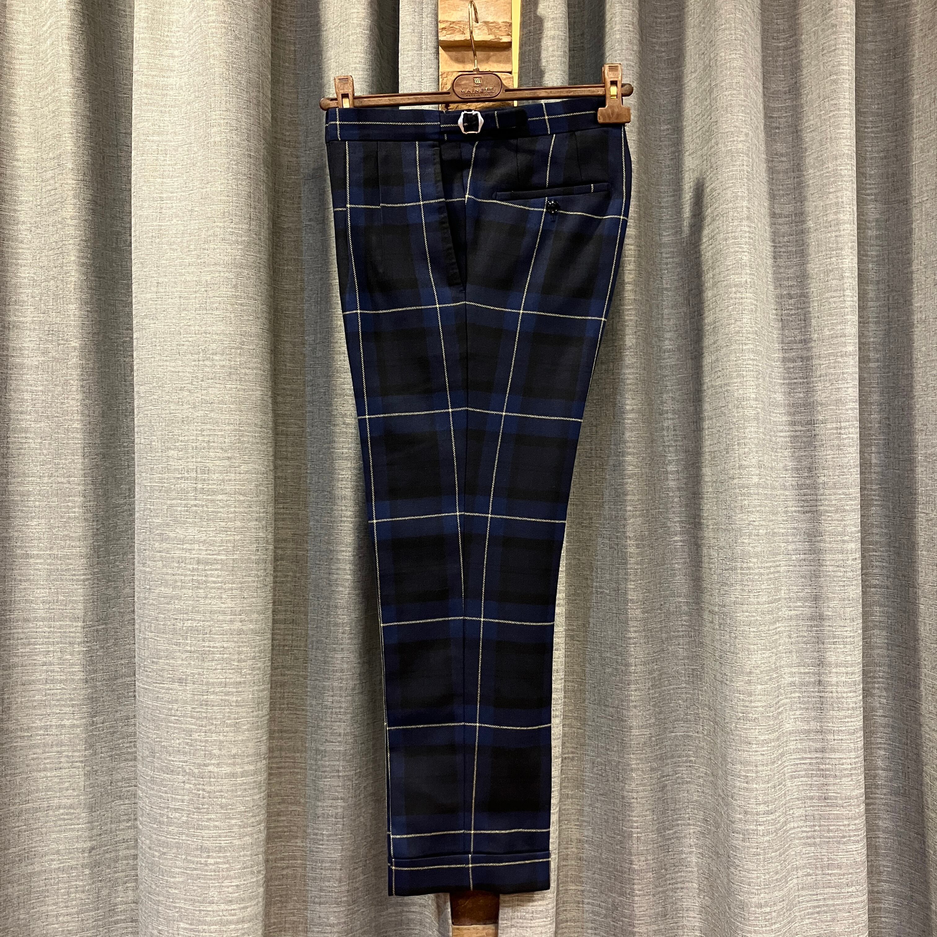 BERNARD ZINS CHECK SLACKS《42》 | safarionline