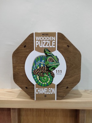 Wooden Puzzle CHAMELEON