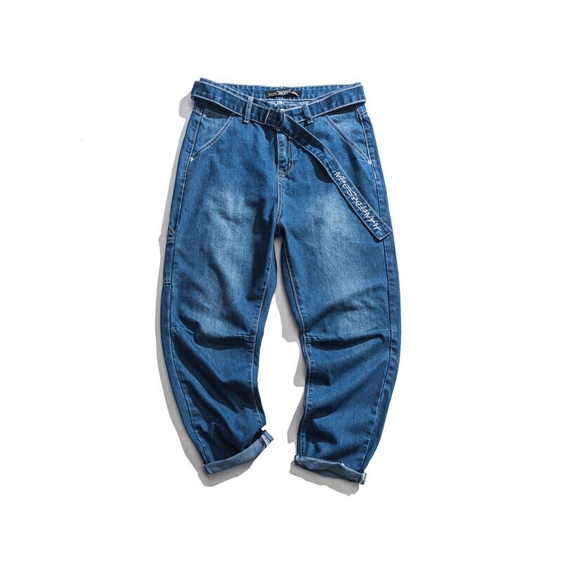 【新作】【送料無料】 Yidao Vintage Autumn Simple and Wild Washed Straight Jeans Men's ese Loose Men's Pants-Alibaba オータム 秋物 ビンテージ hip6-161169210385653