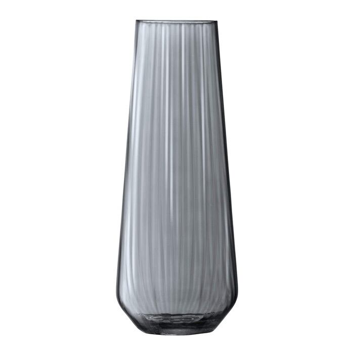 花器 花瓶 フラワーベース エルエスエー ガラス LSA Zinc Vase G1582-36-572 グレー 高さ36cm