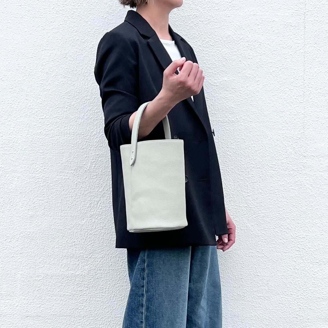 オールレザー バケツバッグSサイズ 本体 | CUSTOM BAG Milih
