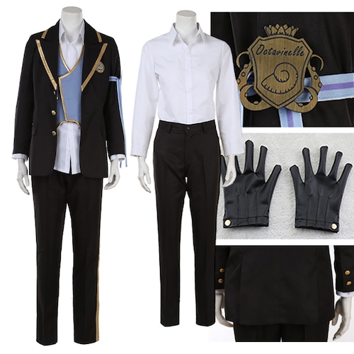 ツイ★テ 風 フロイド・リーチ オクタヴィネル寮 制服 ★受注品★