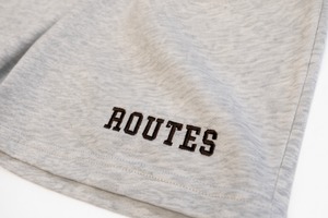 ROUTES LOGO SWEAT PANTS/ ASH