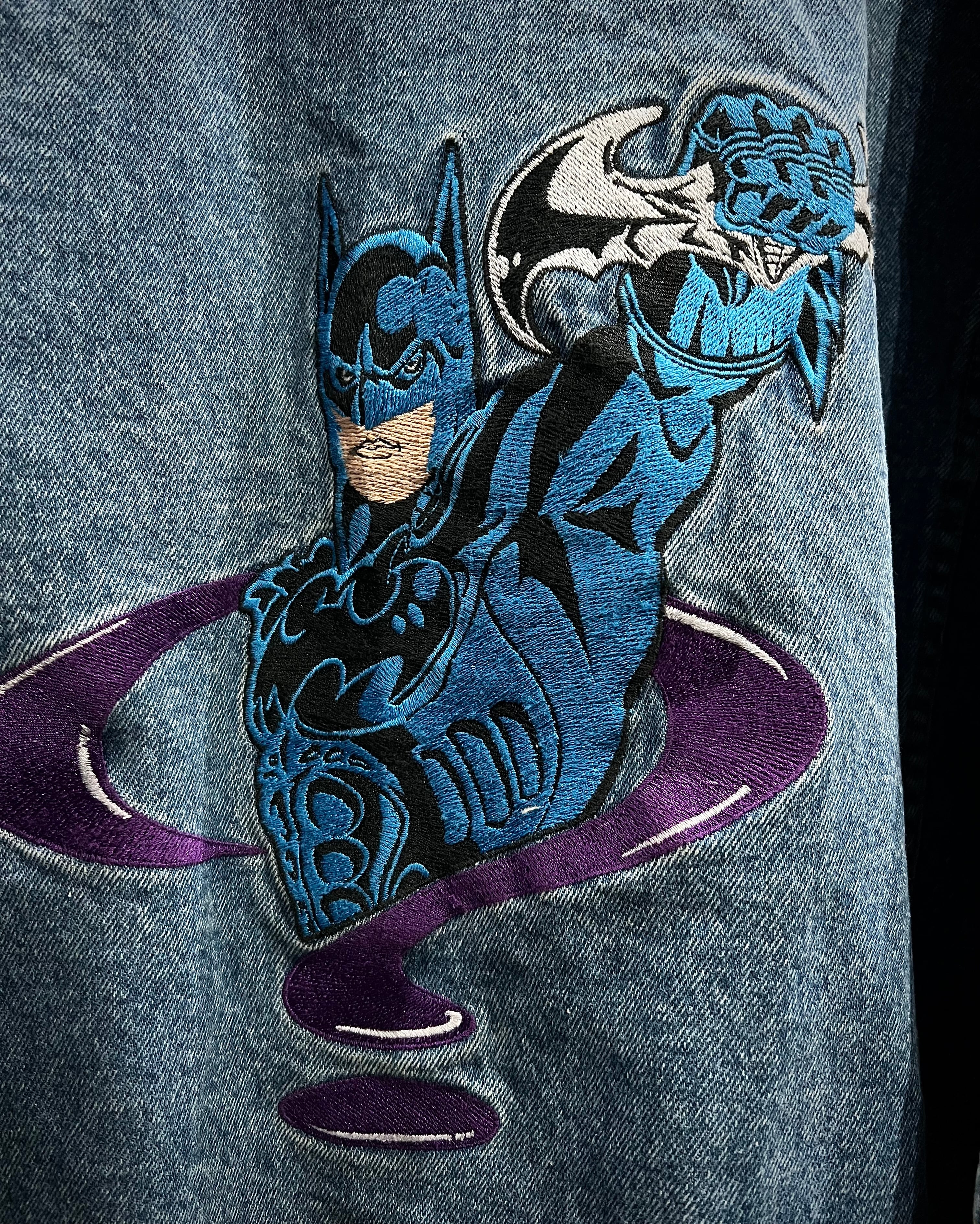 X VINTAGE】“DC Comics” “BATMAN” Loose Denim Jacket | Caka(カカ