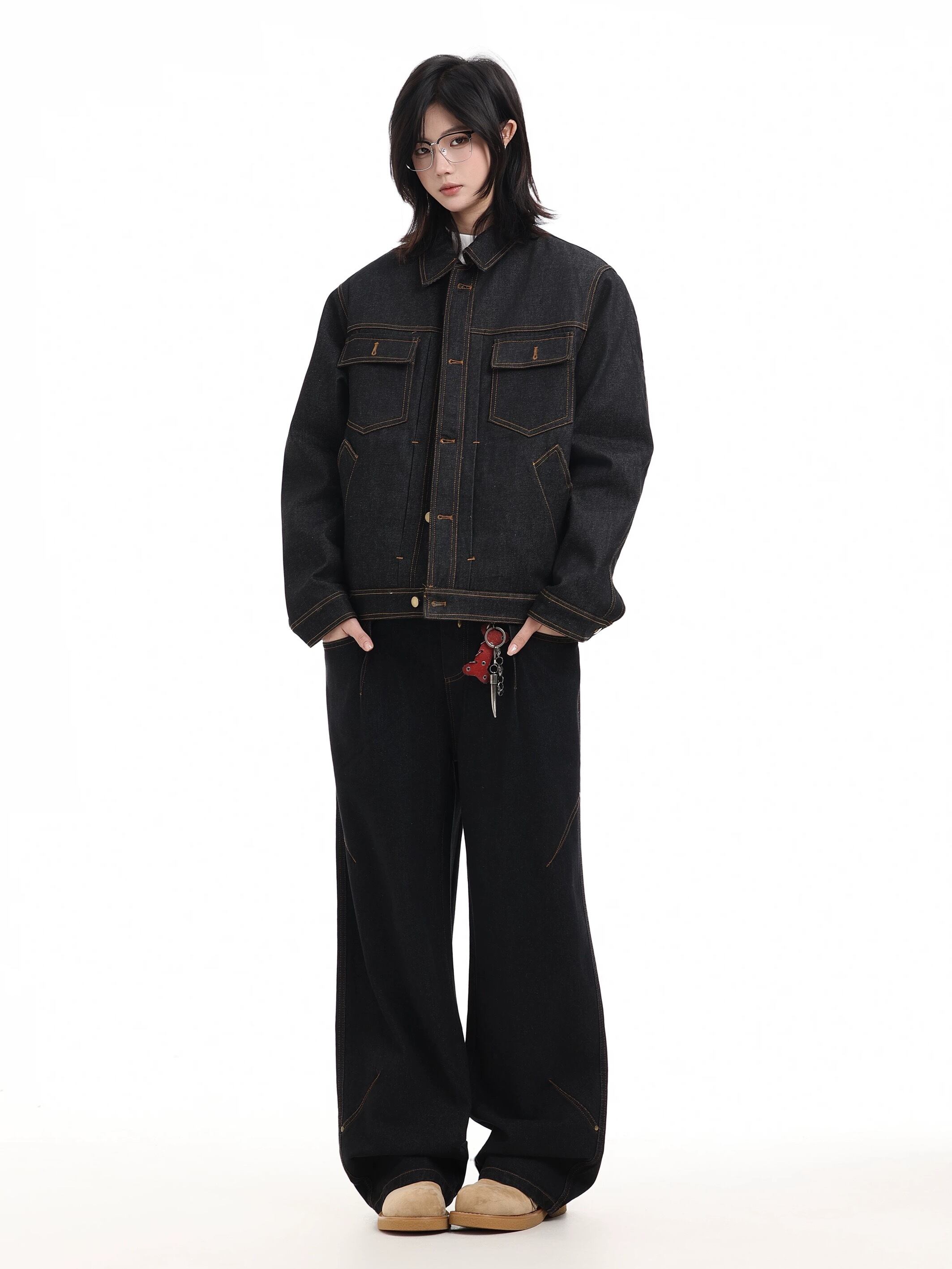 キルティングデニムジャケット / QUILTED DENIM JACKET | INOCENCE
