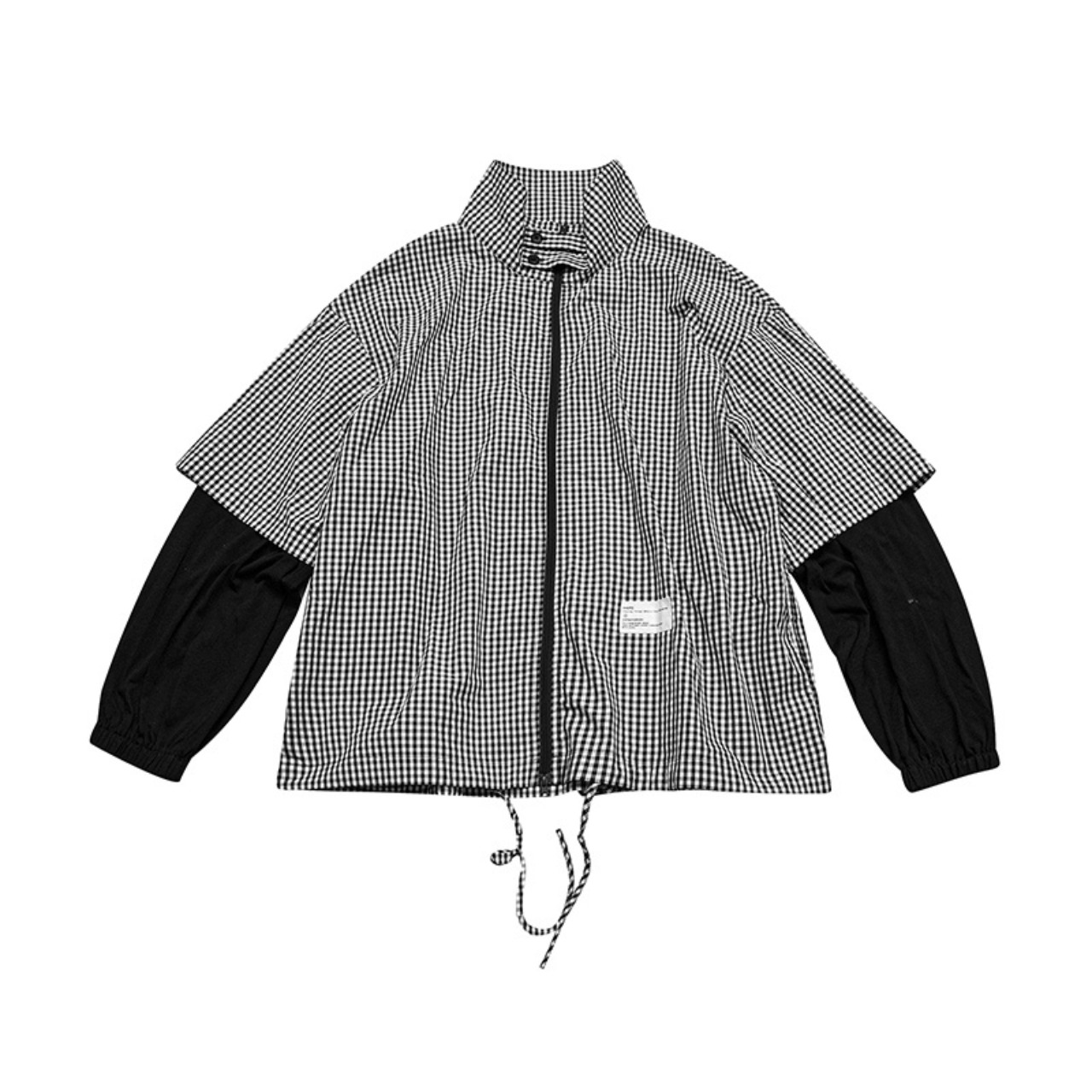 ギンガムチェック ハーフスリーブ ジャケット A1714 - 8