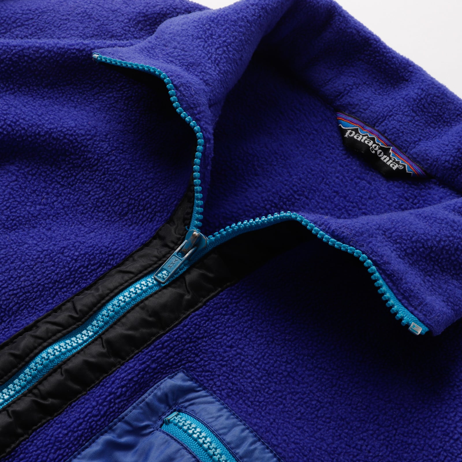 極美品】90s Patagonia fleece jacket half zip made in CANADA Size L