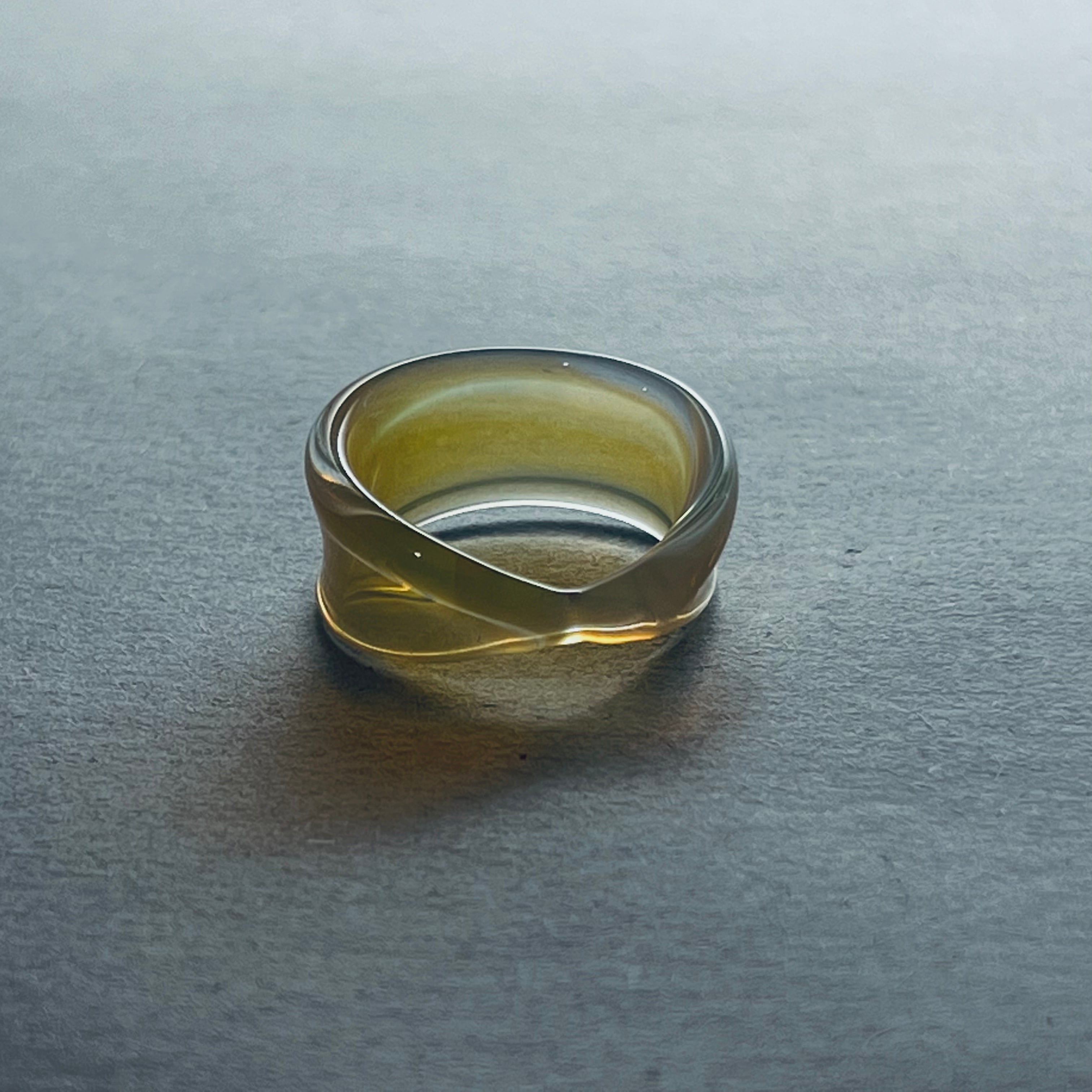 ○ glass ring ○ 澄　sumi 23a