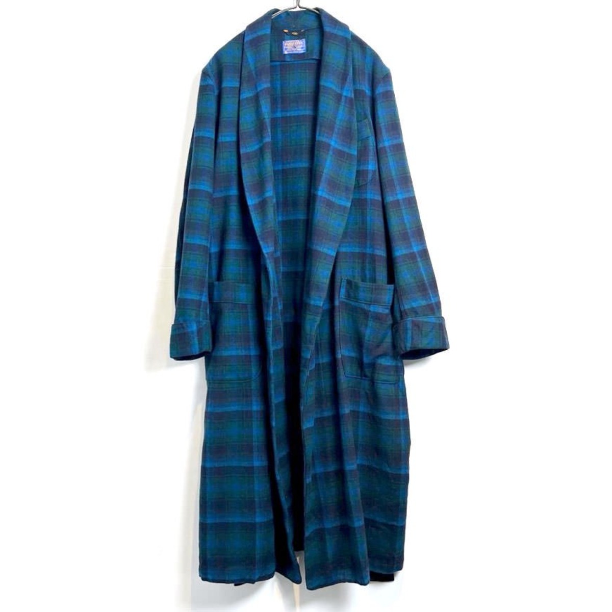 Pendleton [PENDLETON] Vintage Ombre Check Wool Gown [1960s-] Vintage ...