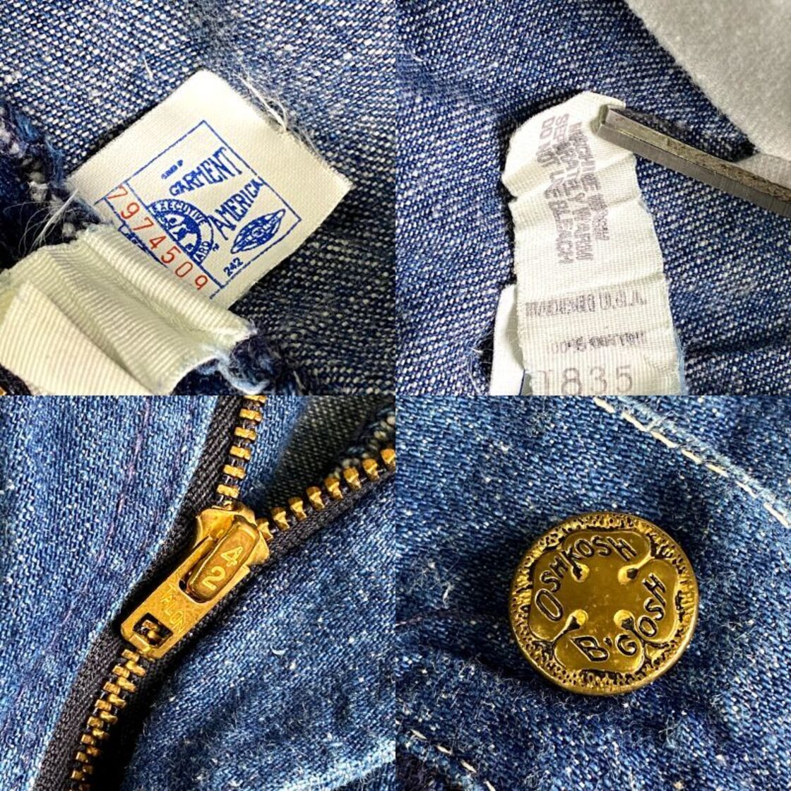 USA製 70年代 OSHKOSH オシュコシュ カスタム レース フレア デニム 