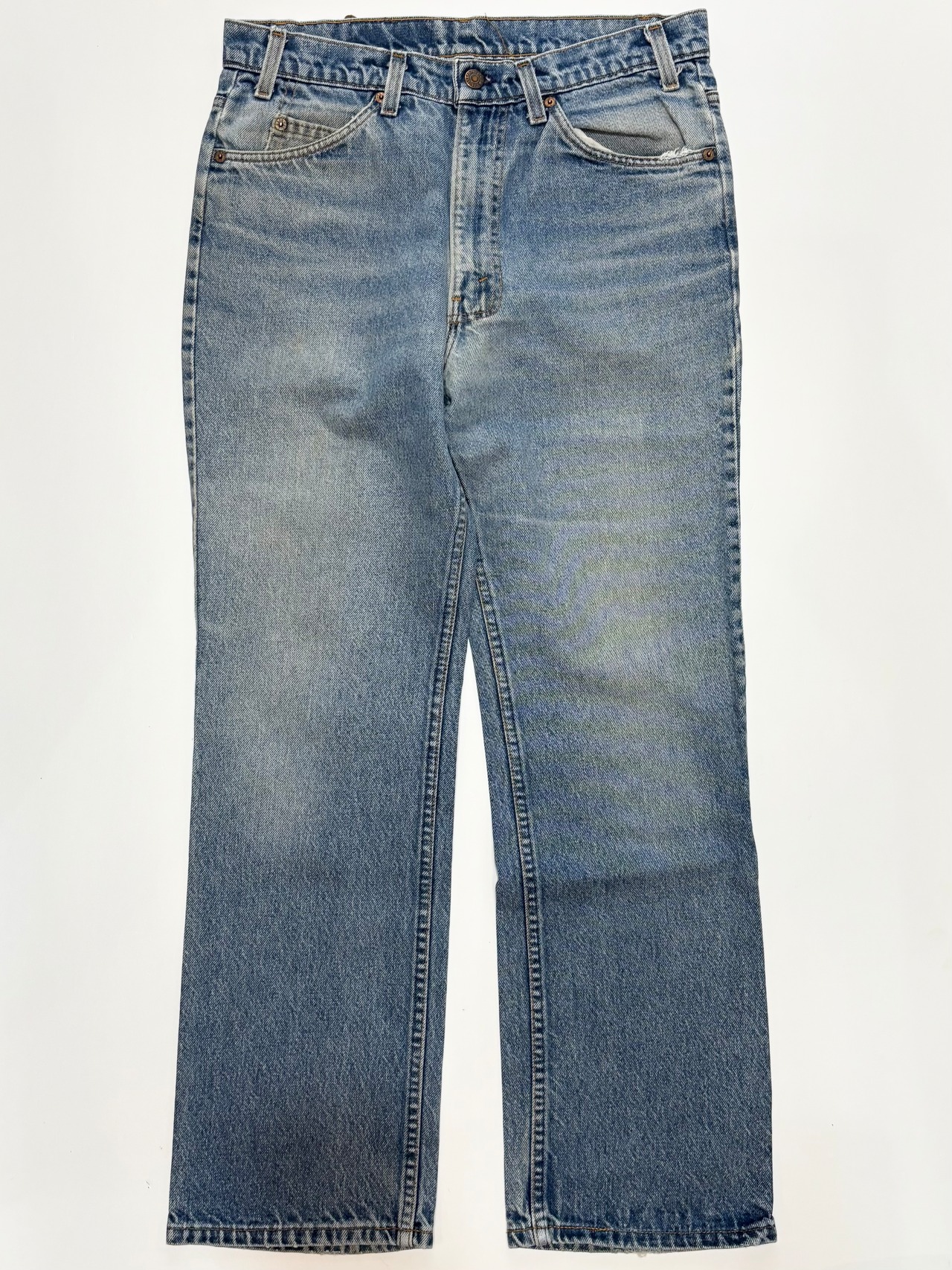 80s Levi’s 517 BOOT CUT DENIM MADE IN USA Size W34L30→W32L29