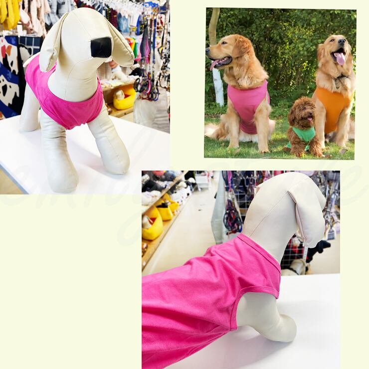 ペット用品　ペット洋服　Tシャツ　犬猫兼用　犬服　可愛い