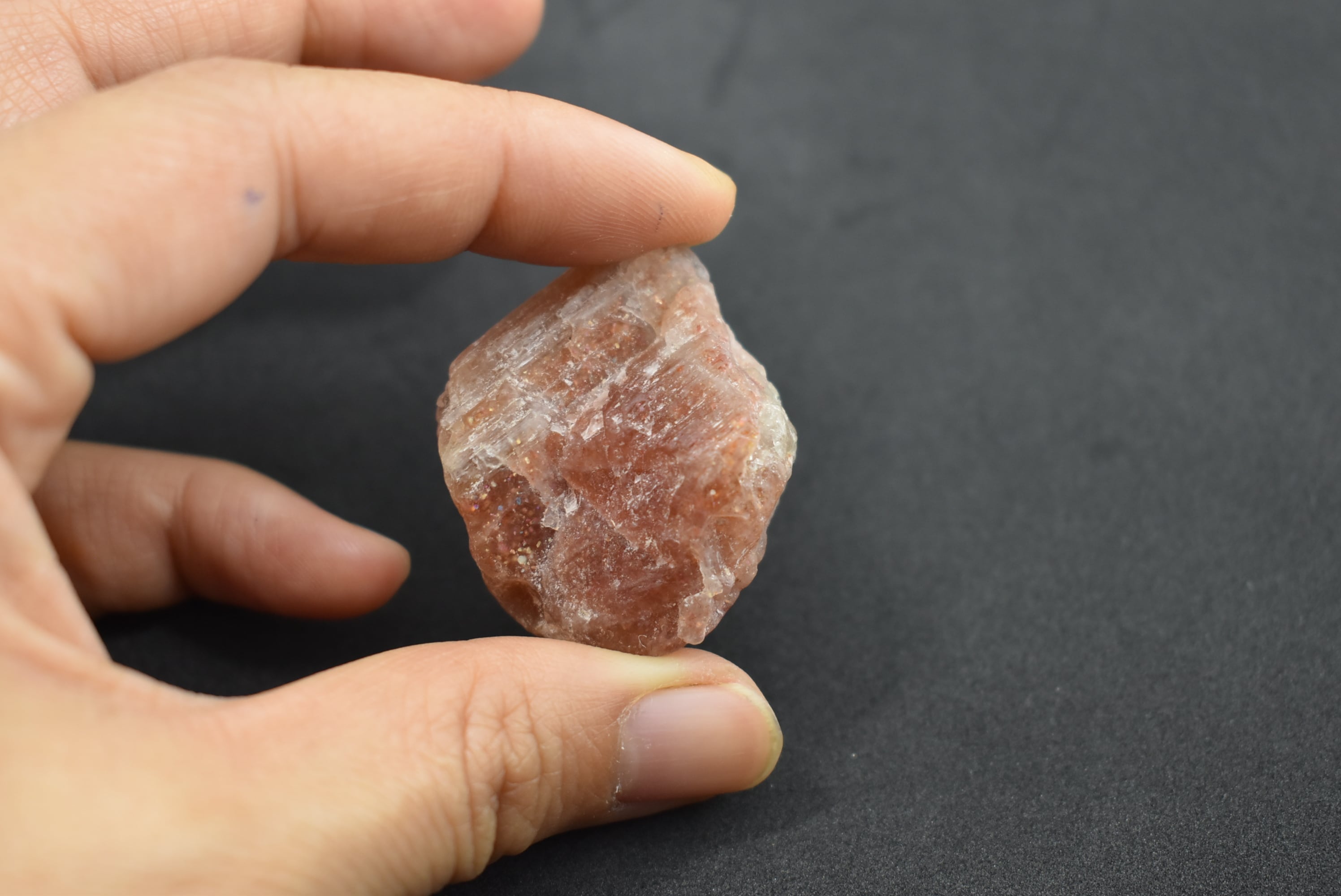 カーネリアン　希少な石　見た目唐揚げみたい カーネリアン原石 carr003 | Funky garuda Stone (ファンキー