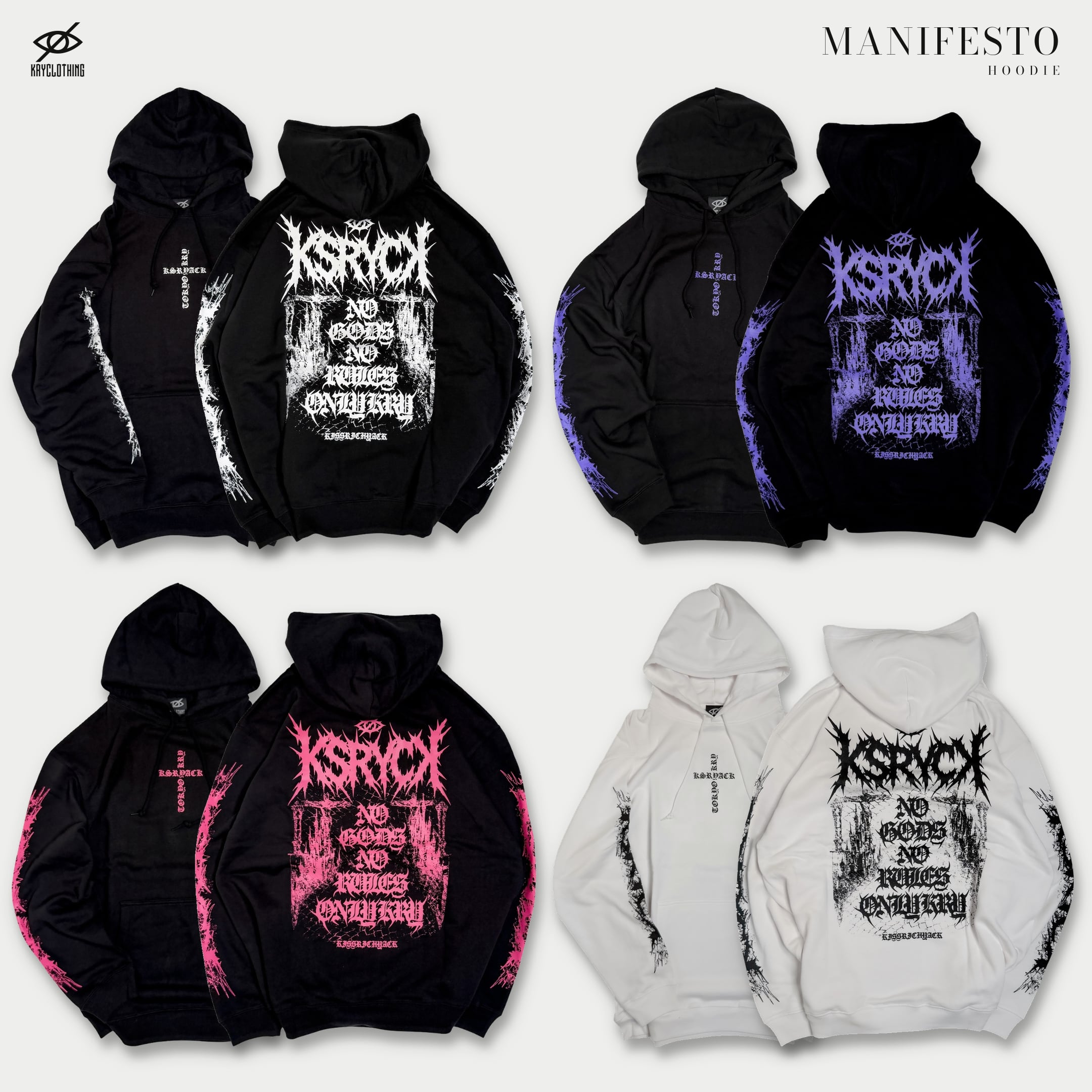 「MANIFESTO HOODIE」