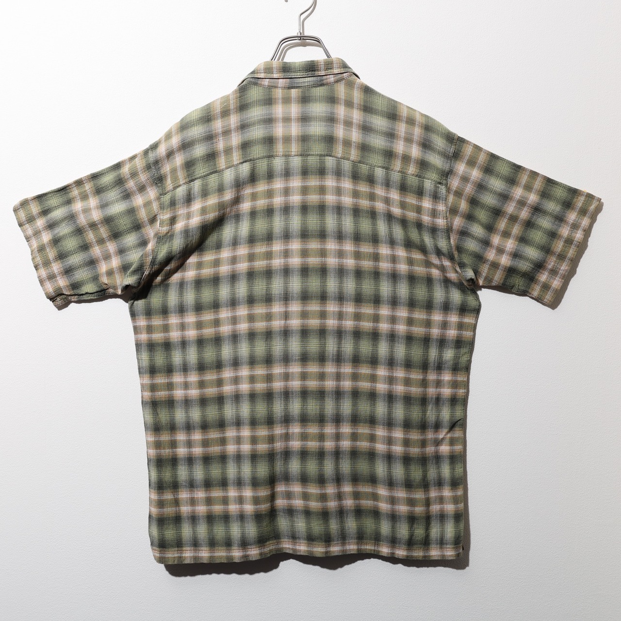 美品 L 09年 オンブレ A/C Yarn Dyed Shirt Patagonia ACシャツ ヤーンダイ パタゴニア