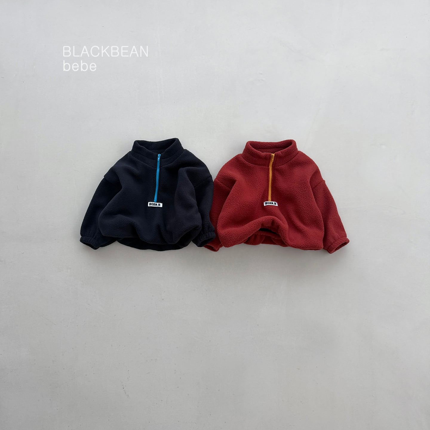 bebe volume zip-up【blackbean】※11月下旬〜12月上旬発送予定