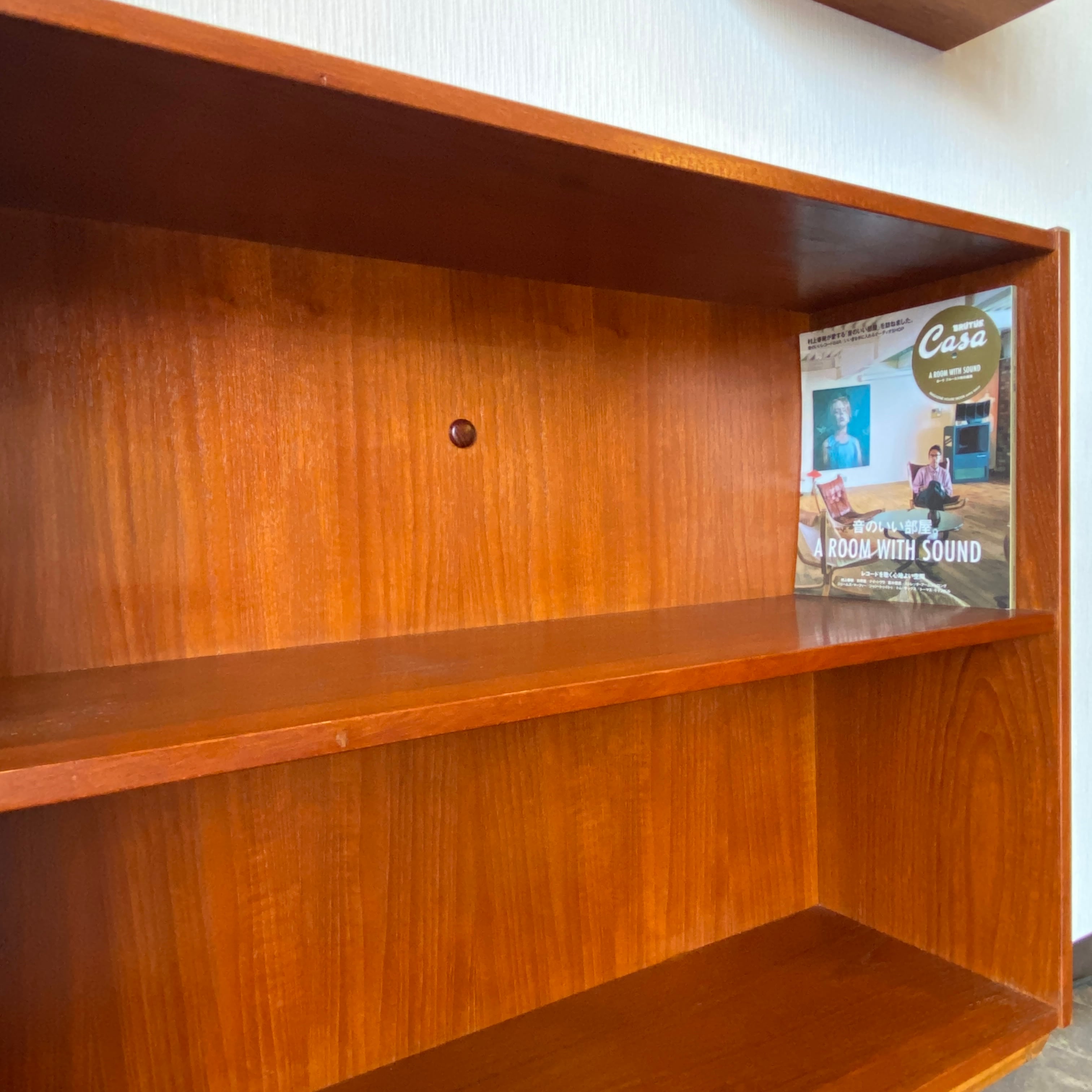 デンマーク製チーク材本棚 no.969-1136 | ミーミル大阪