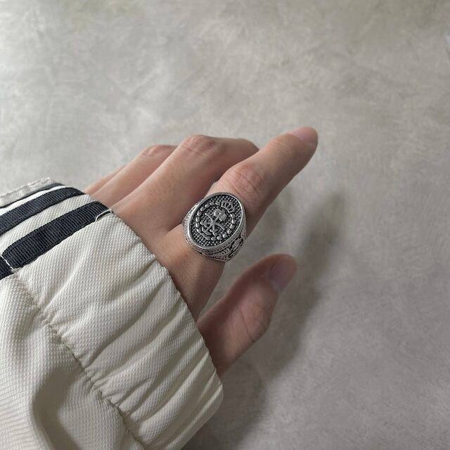 アミュレット Mサイズ アミュレットリング AK1649010200 | AHKAH(Women