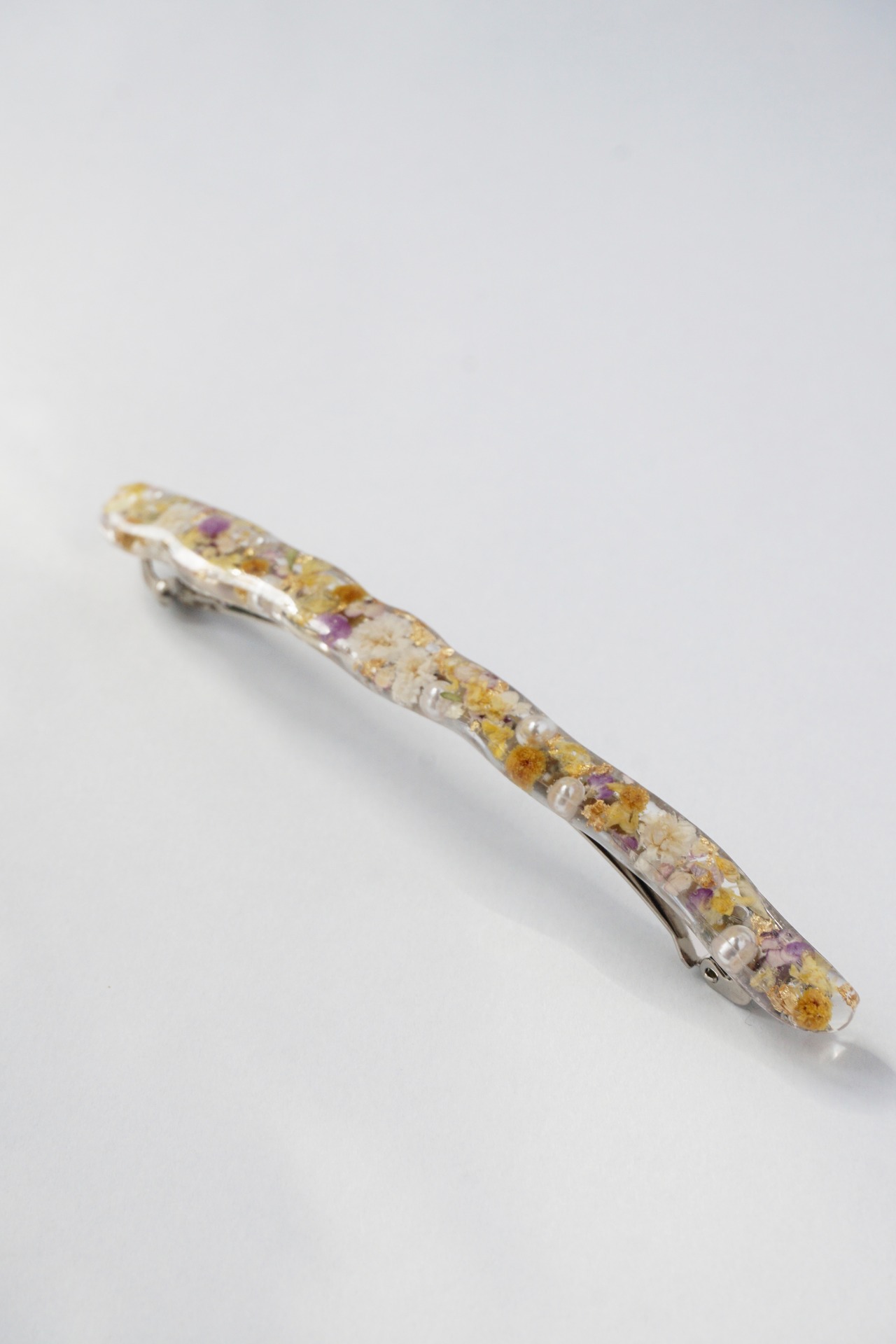 ロングフラワーバレッタ③