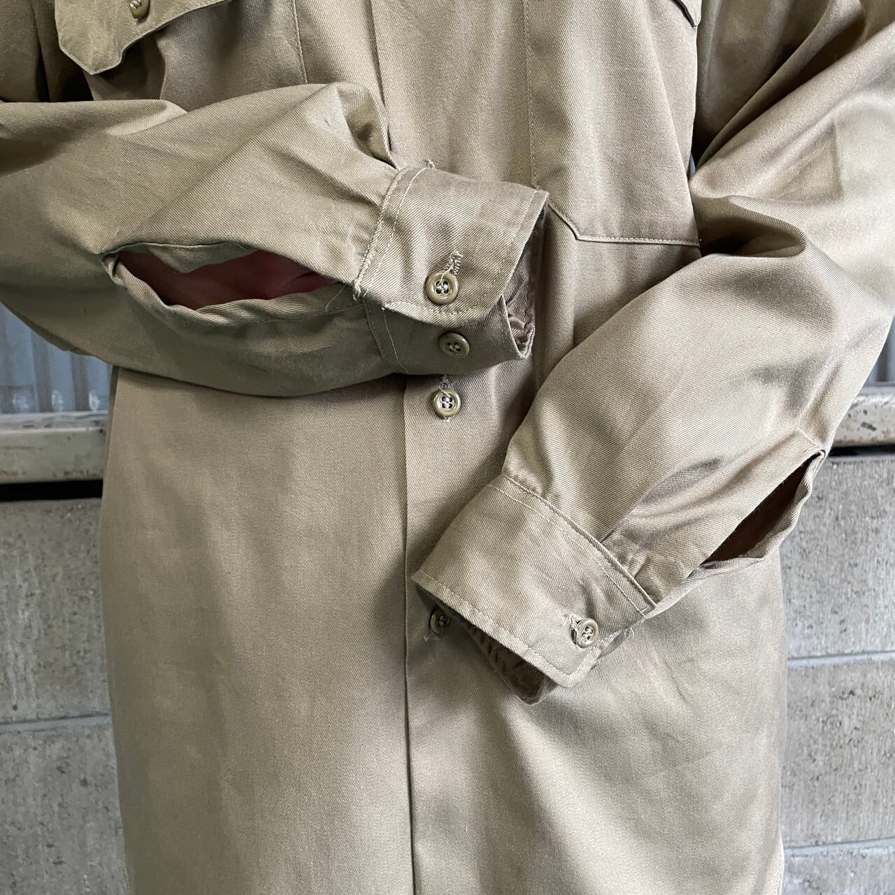 70年代 BIG MAC JC Penney ワークシャツ メンズM 古着 ビッグマック 