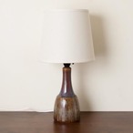 DENMARK SOHLM DK.BROWN/DK.BLUE CERAMIC TABLE LAMP