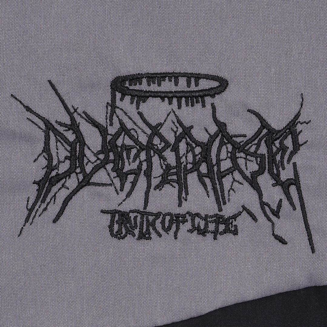 9/2新着】サブカルロゴ☆ショルダー切替フードブルゾン | VOLCAN&APHRODITE