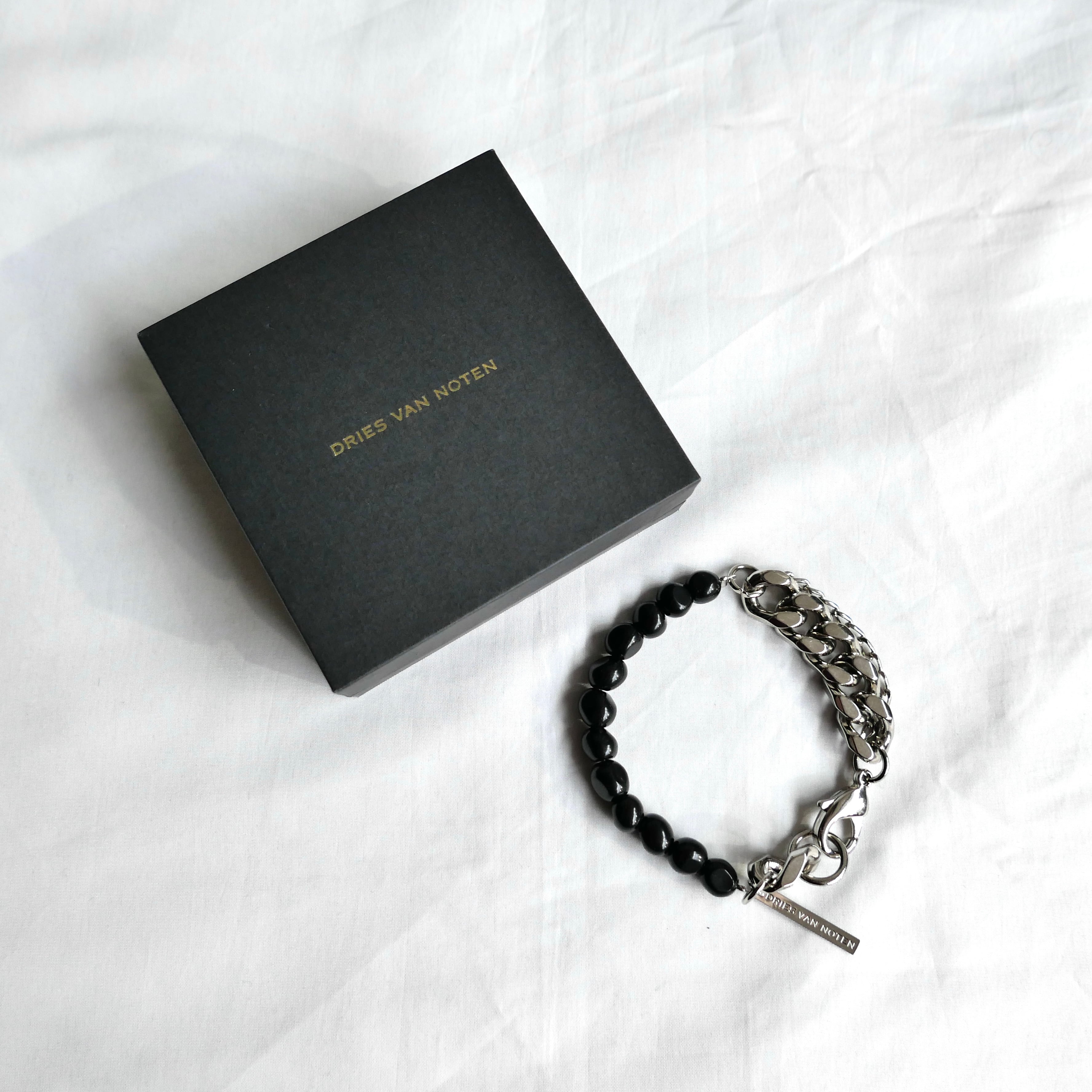 DRIES VAN NOTEN （ドリス・ヴァン・ノッテン）　バングル DRIES VAN NOTEN 25SS NATURALSTONE BRASS BRACELET | safarionline