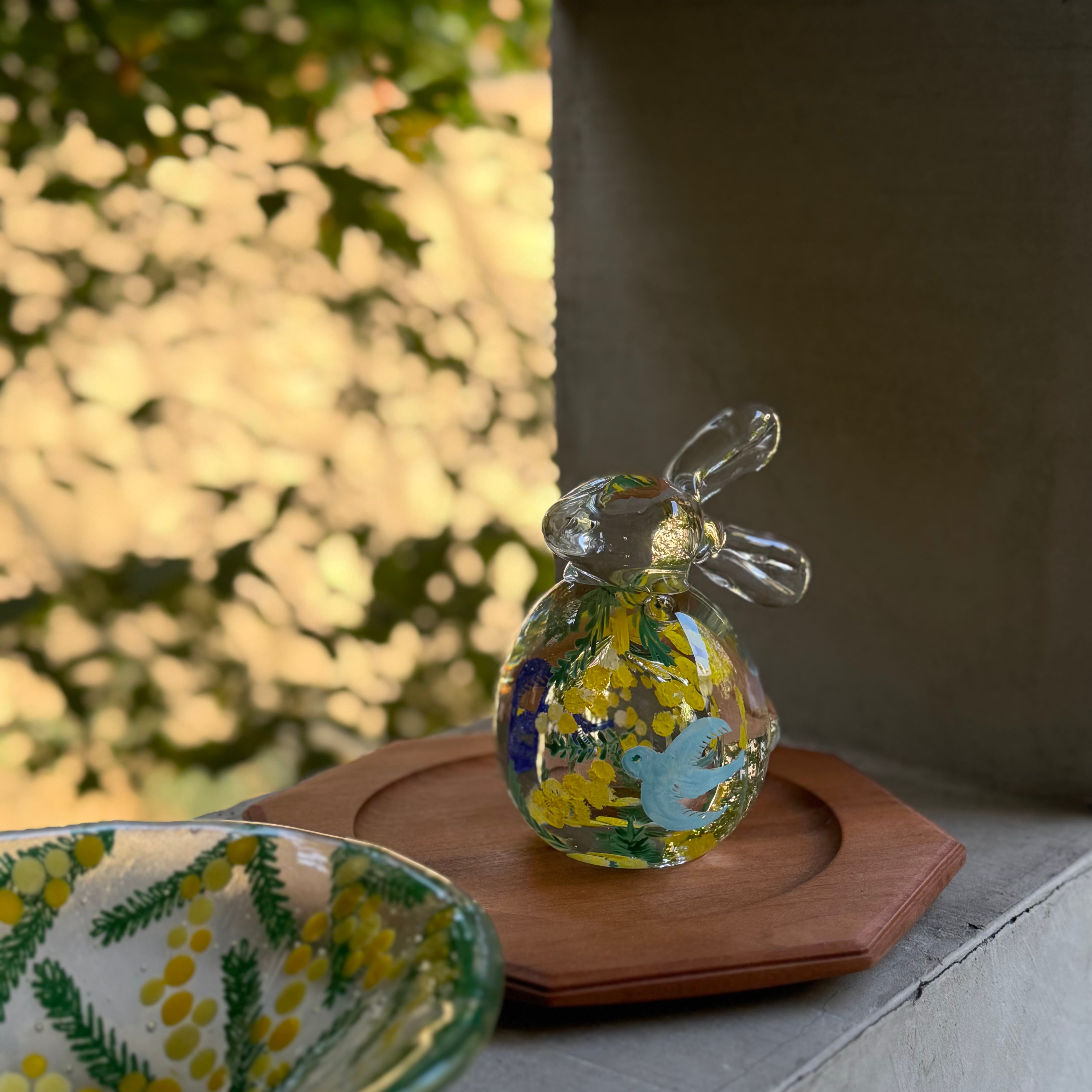 土井朋子 ミモザうさぎ | gallery 一白