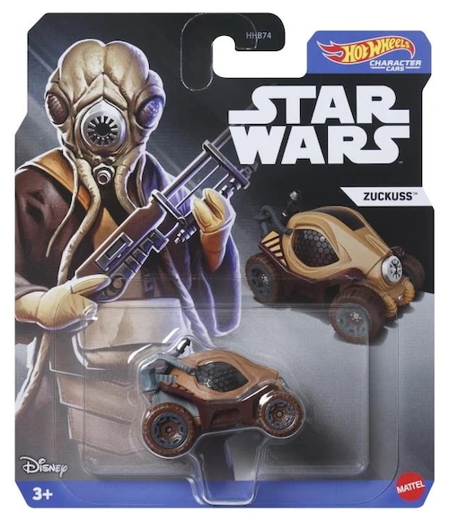 ホットウィール キャラクターカーズ 2024 ベスト・オブ・ミックス Ver.2 スター・ウォーズ ザッカス ダイキャスト ミニカー 未開封