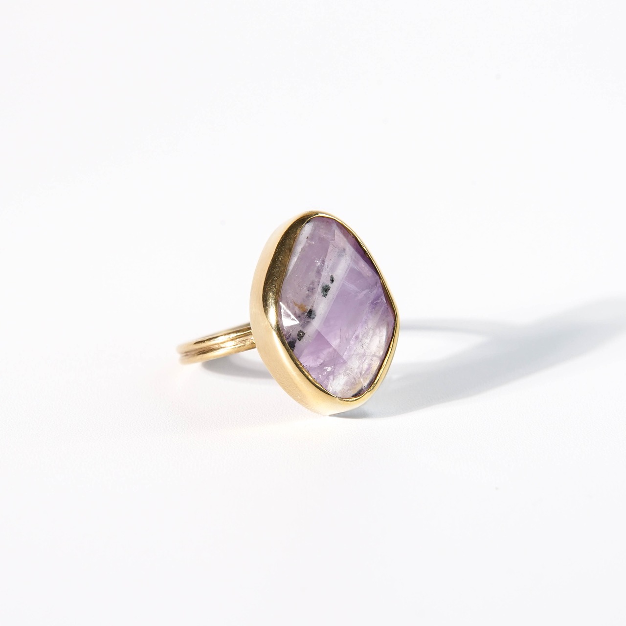 【free size】アメシスト リング