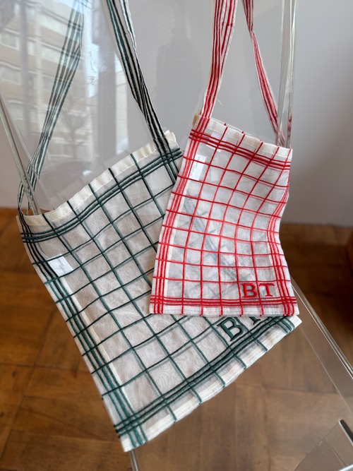 BRIGITTE TANAKA/ Sac Torchon Grand vert