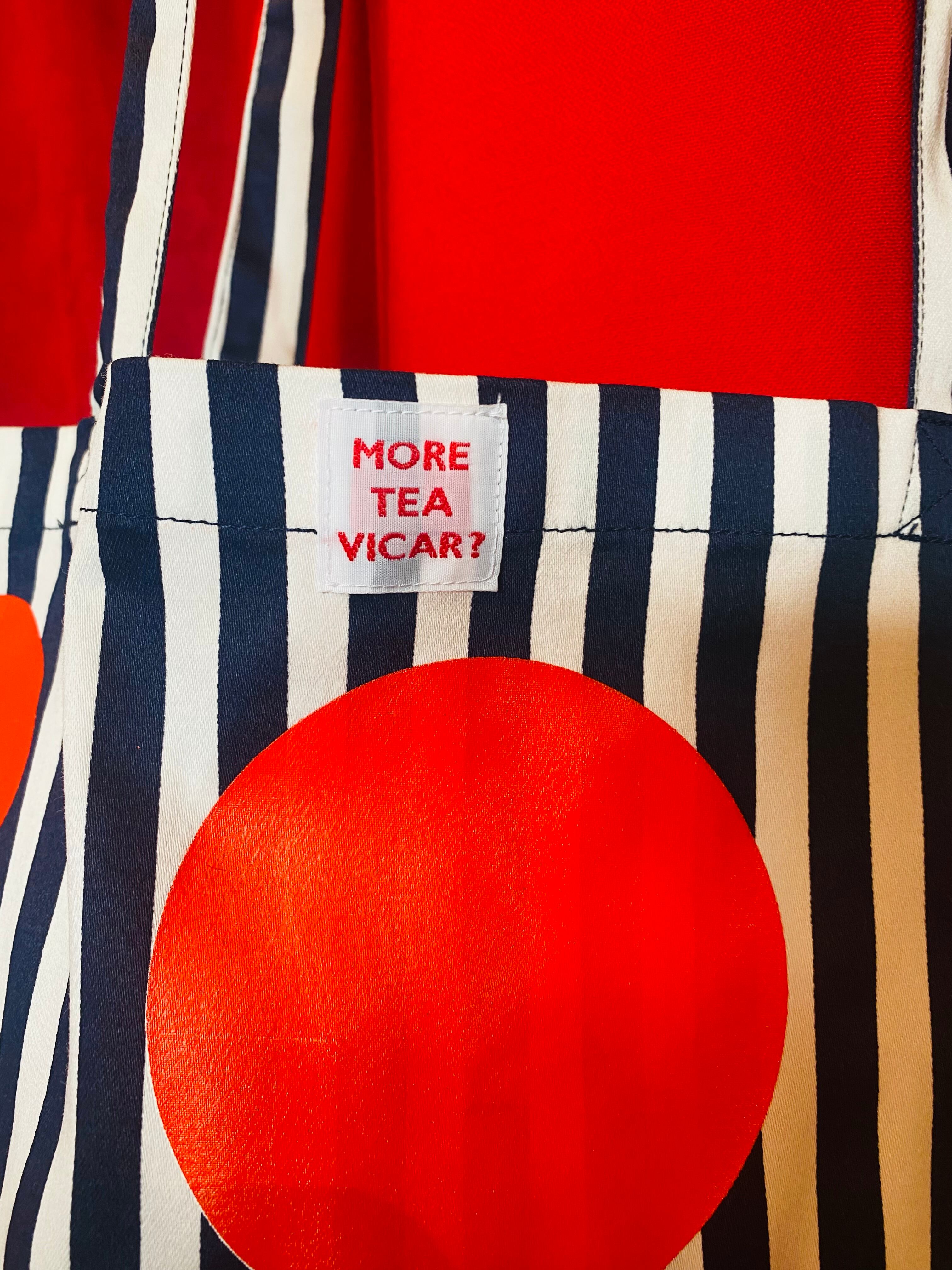 More Tea Vicar？オリジナルトートバッグ More Tea Vicar