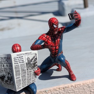 【 Spider-Man ( スパイダーマン ) 】 PVC FIGURE 4P SET〚アメリカン雑貨 アメトイ〛